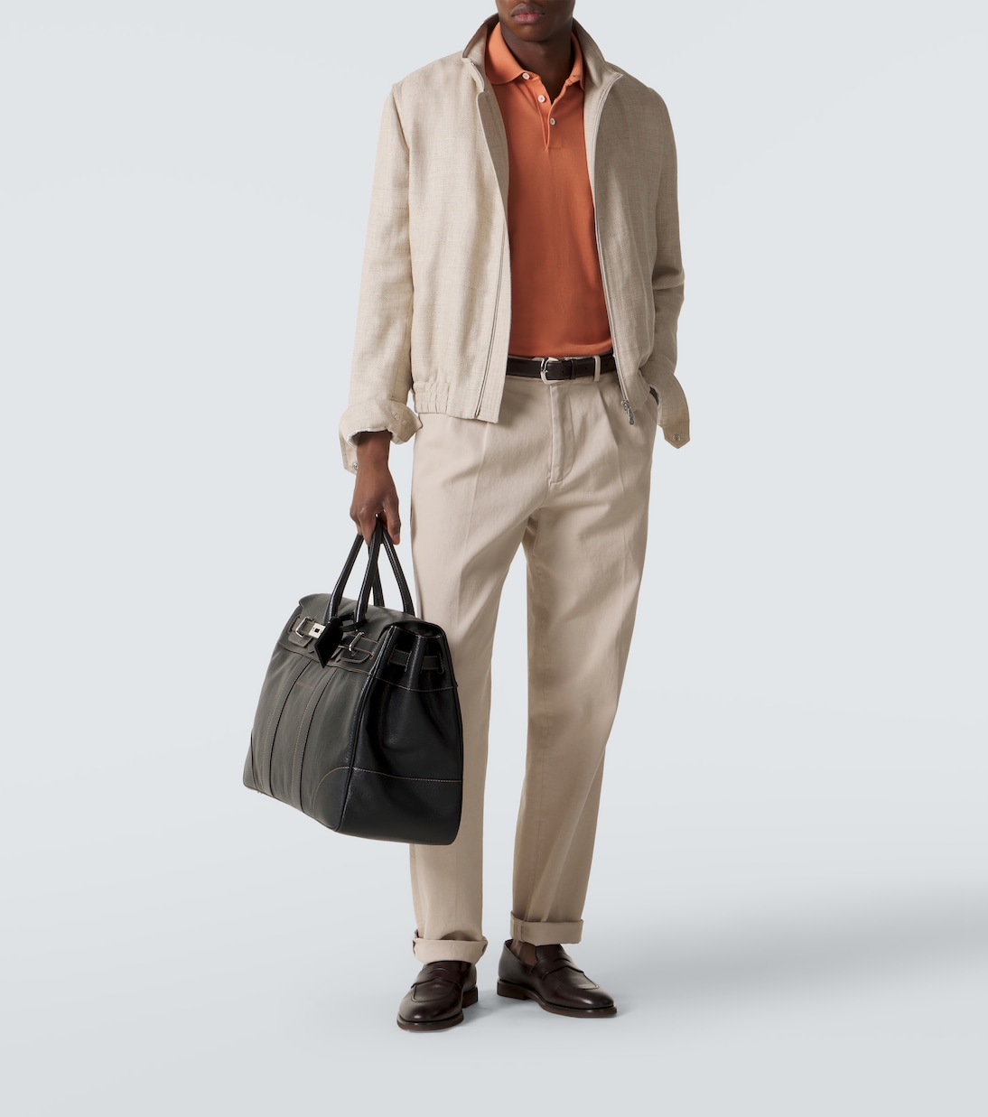 Polo en coton à logo | Brunello Cucinelli