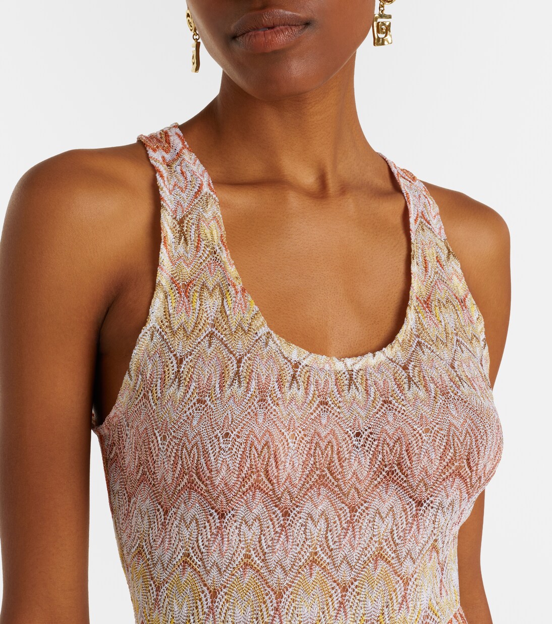 Lamé minidress | Missoni