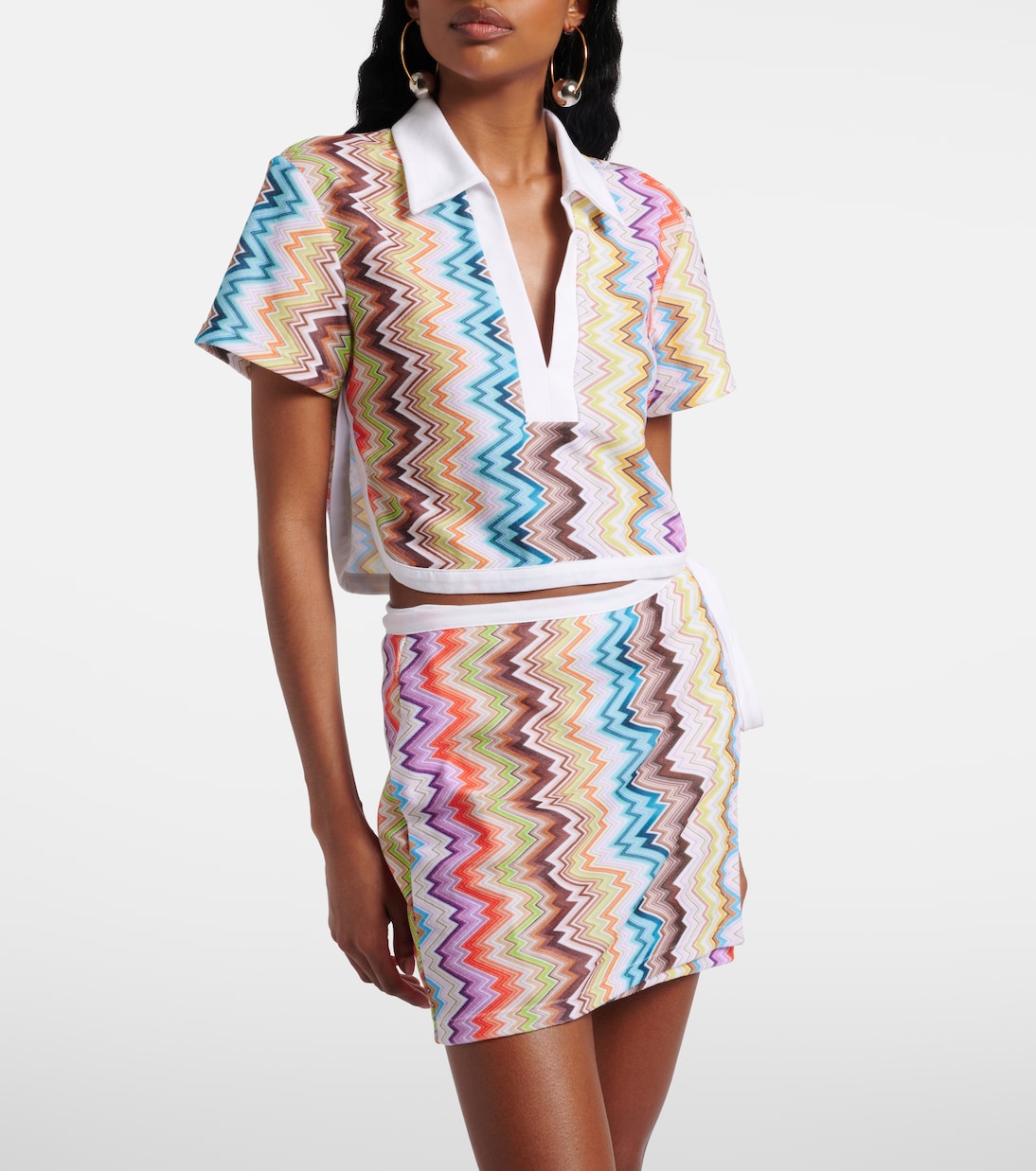 Zigzag crop top | Missoni