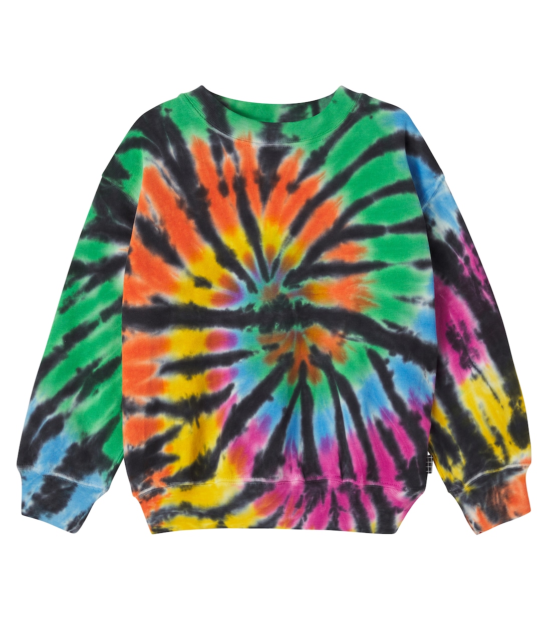Memphis tie-dye cotton jersey sweatshirt | Molo