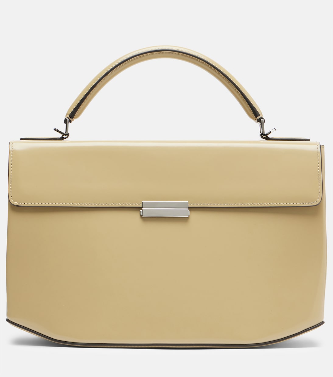 Box Small leather top-handle bag | Toteme