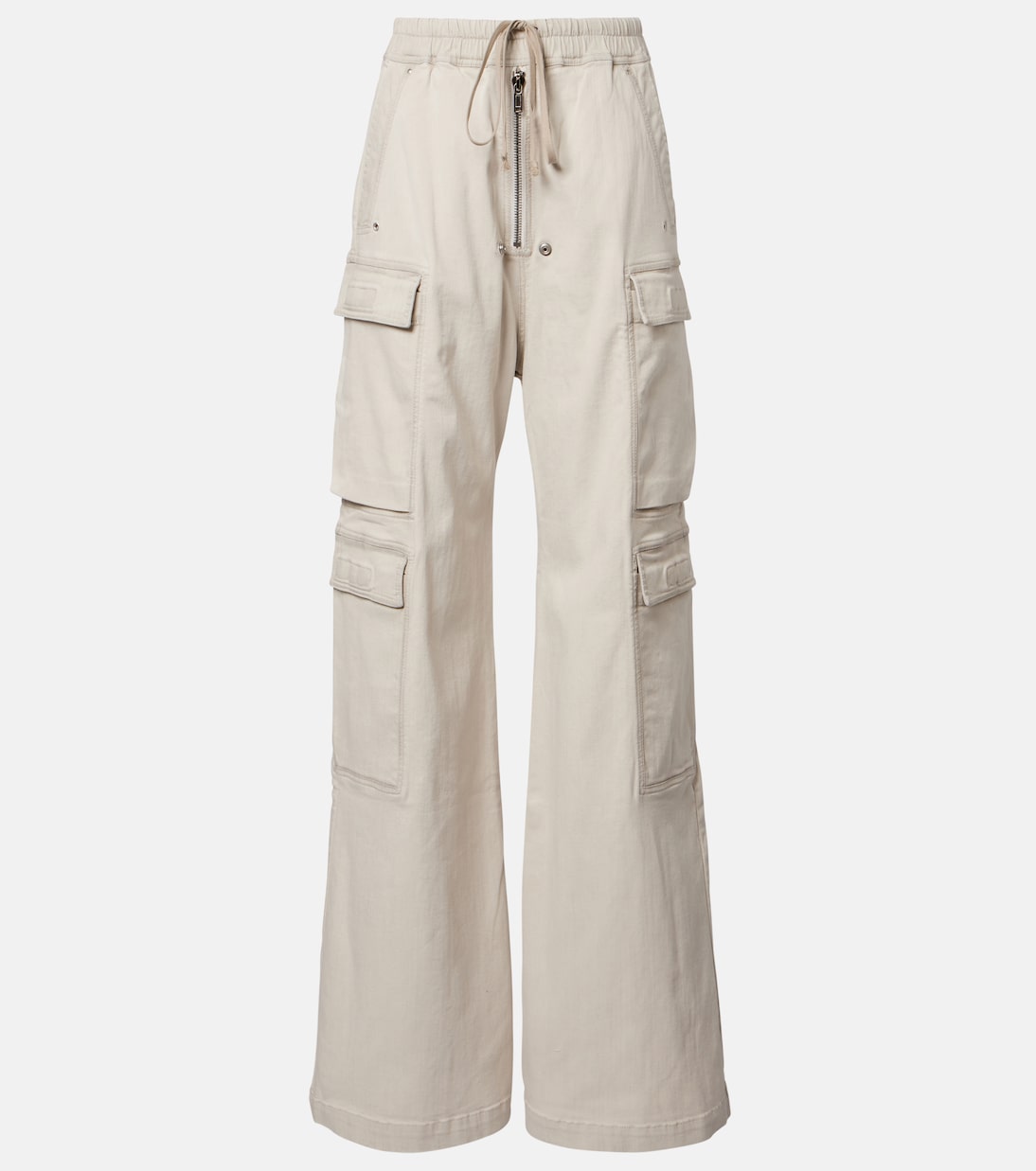 Jumbo cotton-blend cargo pants | Rick Owens