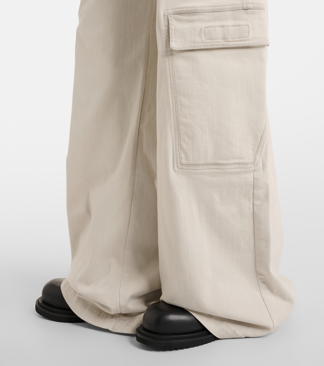 Jumbo cotton-blend cargo pants | Rick Owens