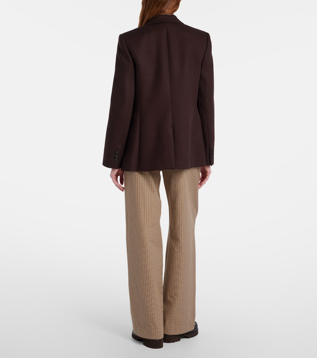 Camille cotton-blend wide-leg pants | Vince