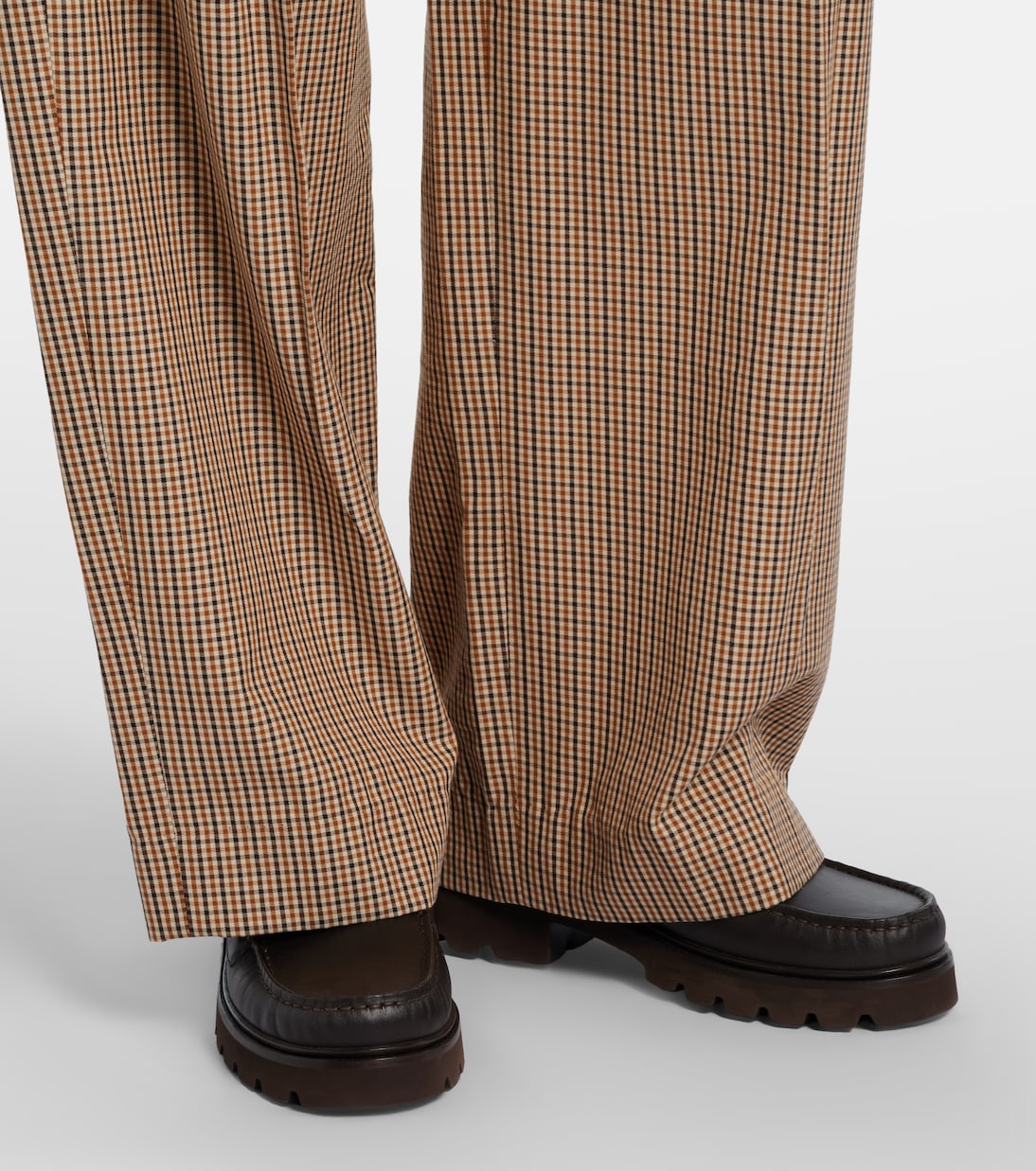 Camille cotton-blend wide-leg pants | Vince