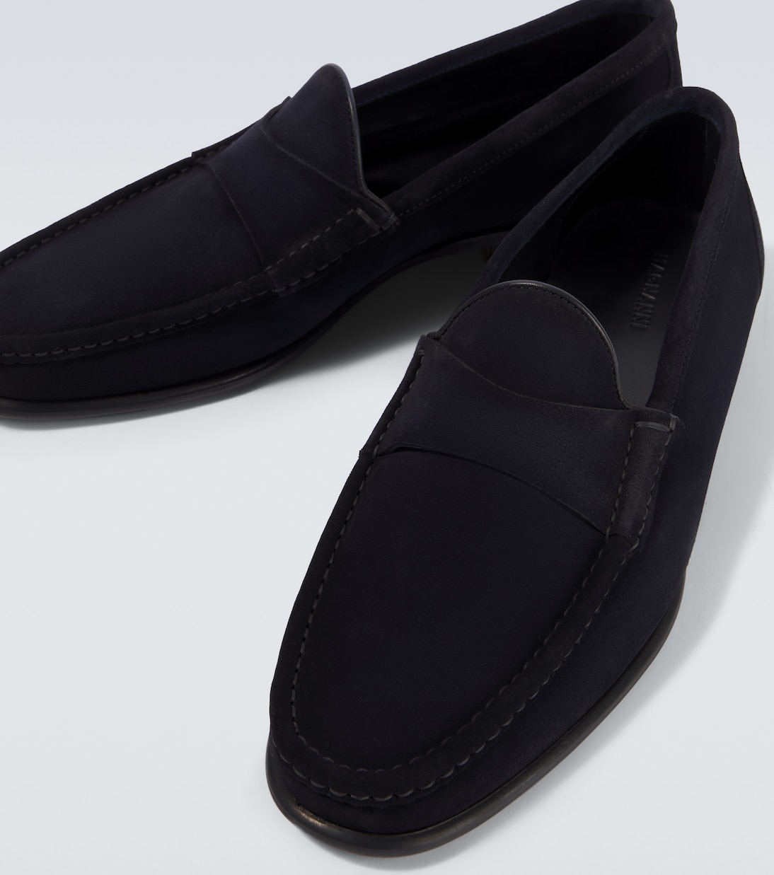 Suede loafers | Magnanni