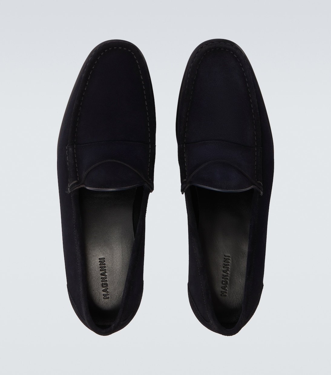 Suede loafers | Magnanni