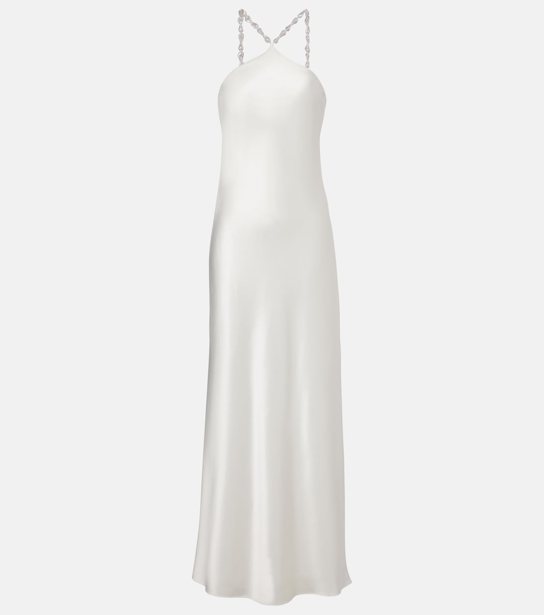 Cadence beaded satin gown | Staud