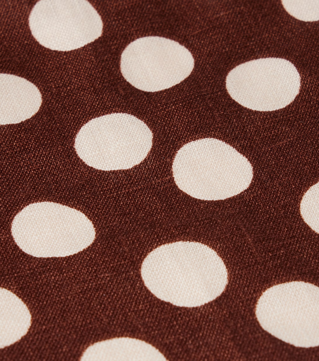 Pañuelo Simona de lino con lunares | Faithfull