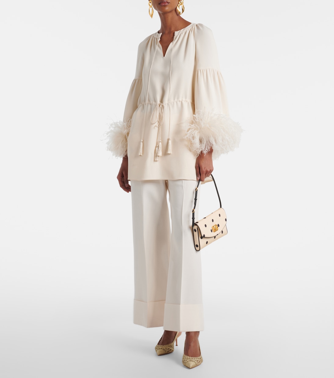 Kahlo metallic raffia and mesh pumps | Aquazzura