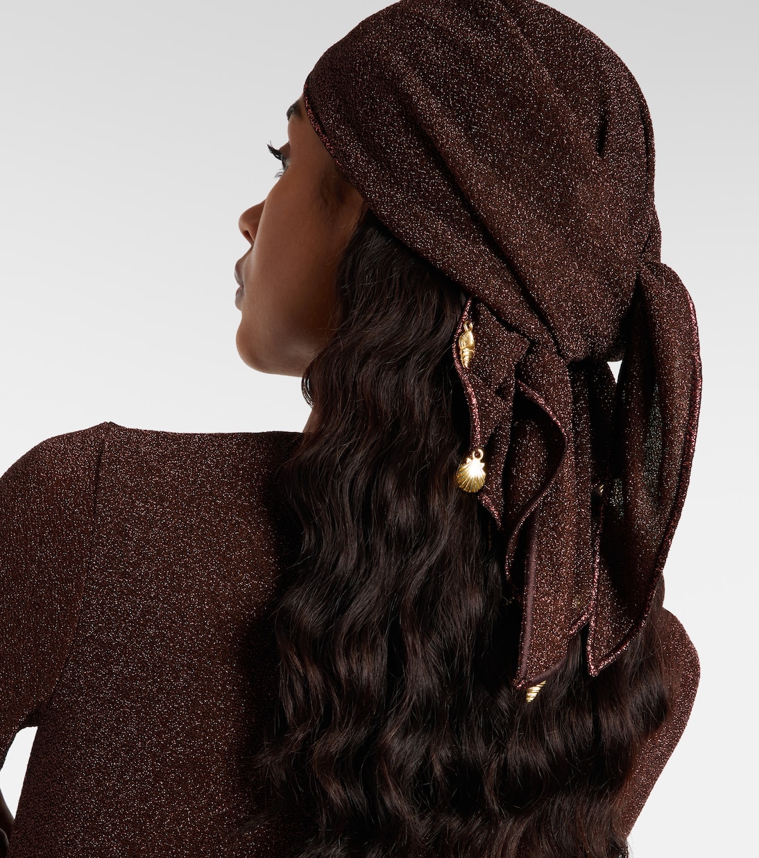 Lumière embellished scarf | Oséree