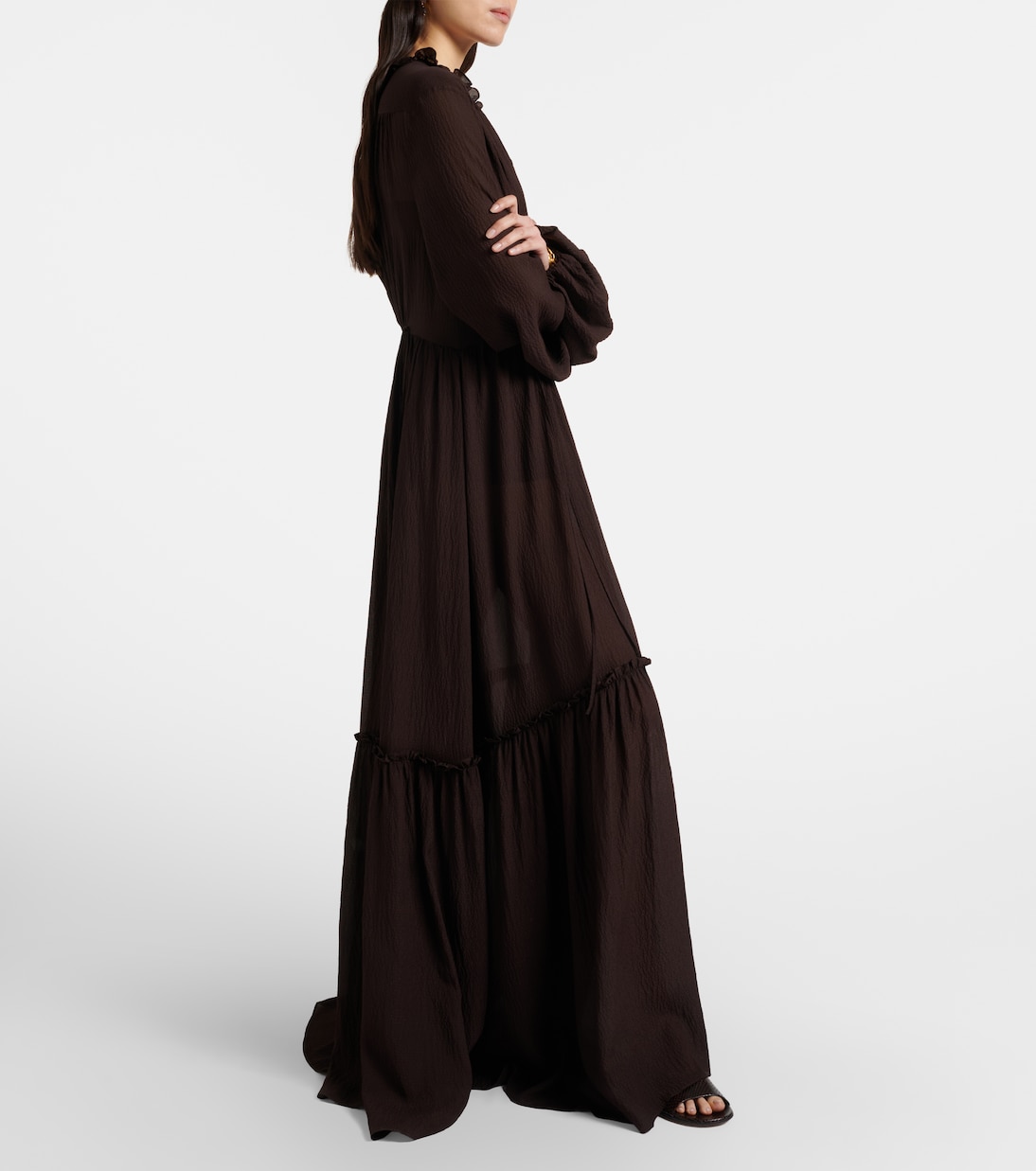 Robe longue Lotus | Joseph