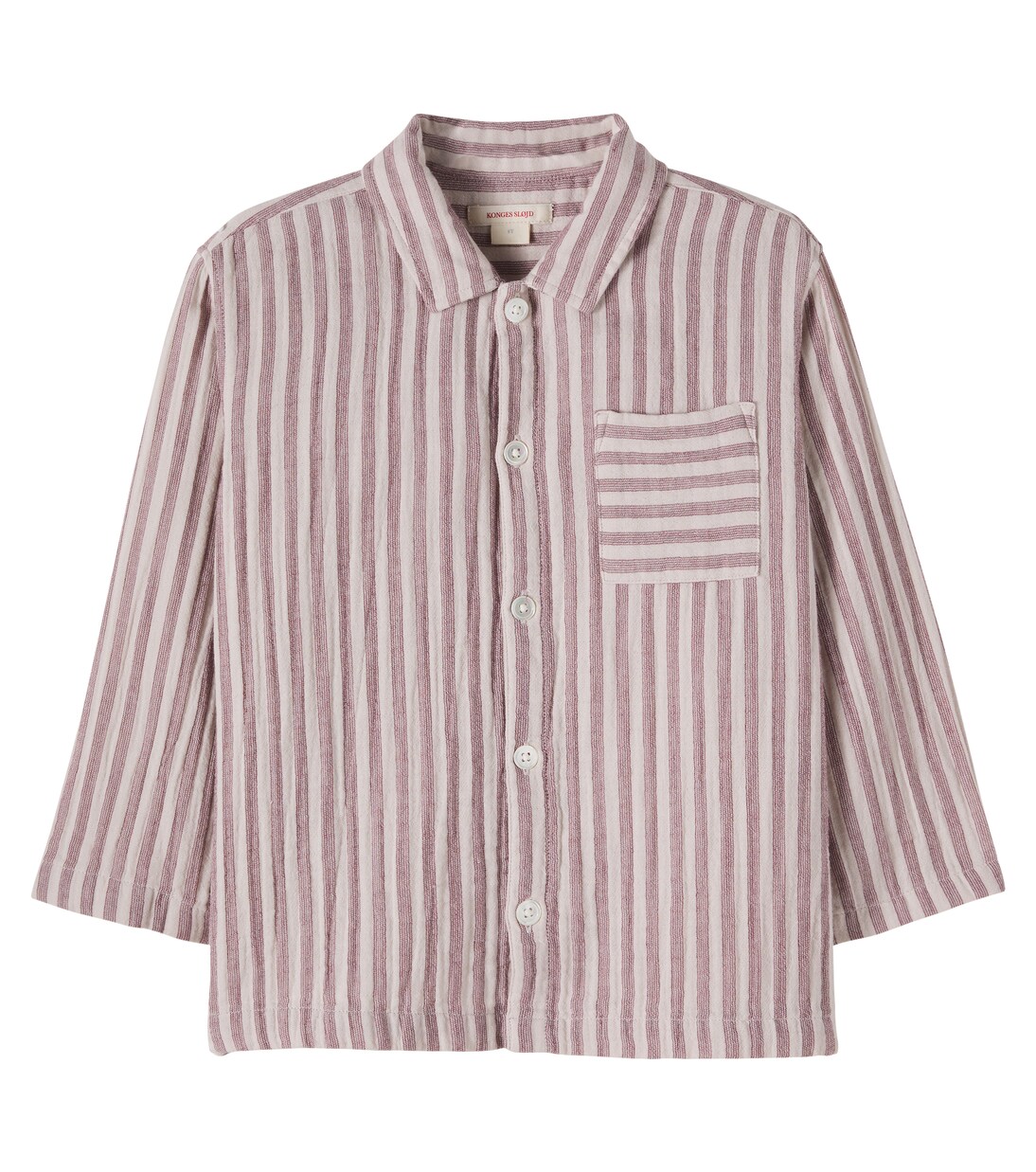 Striped cotton shorts | Konges Sløjd