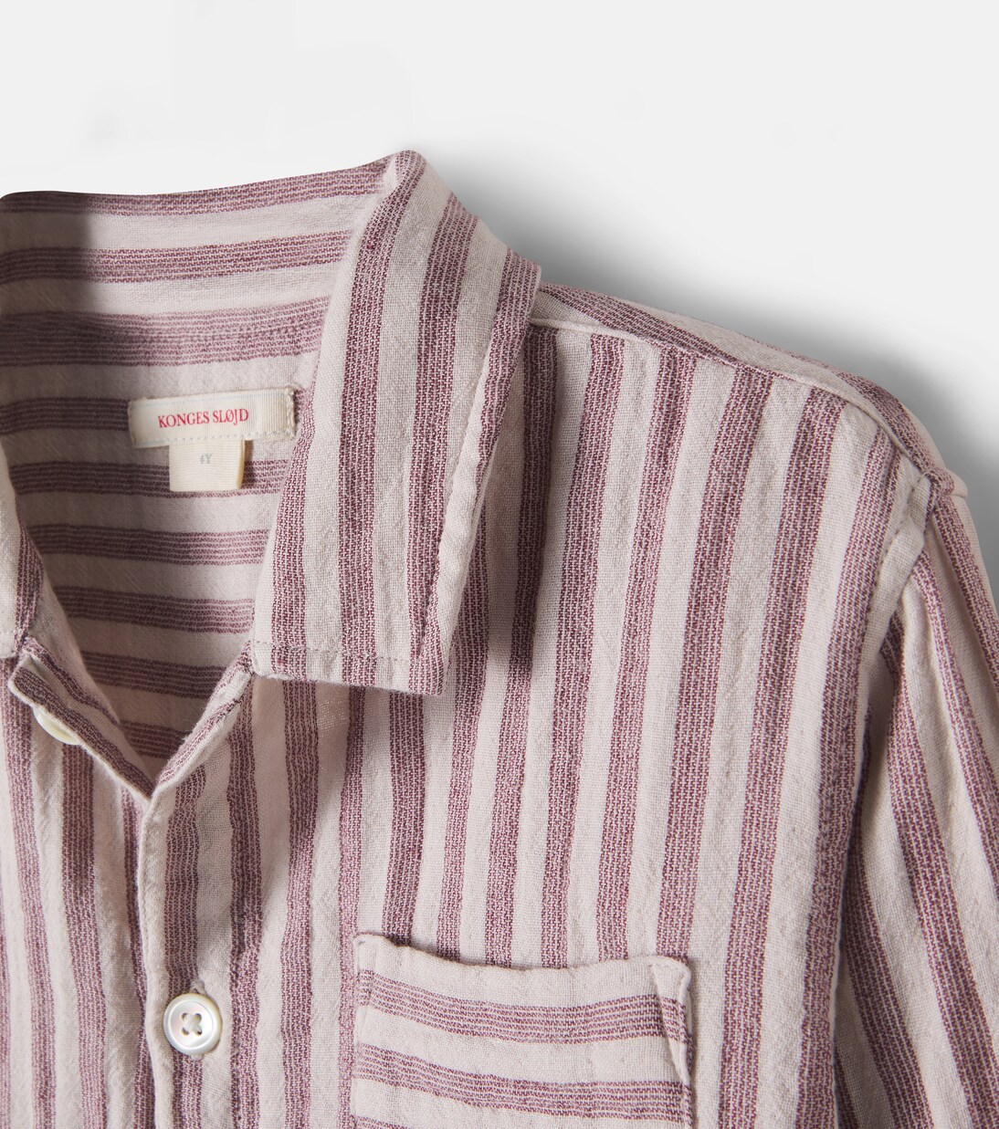 Striped cotton shorts | Konges Sløjd