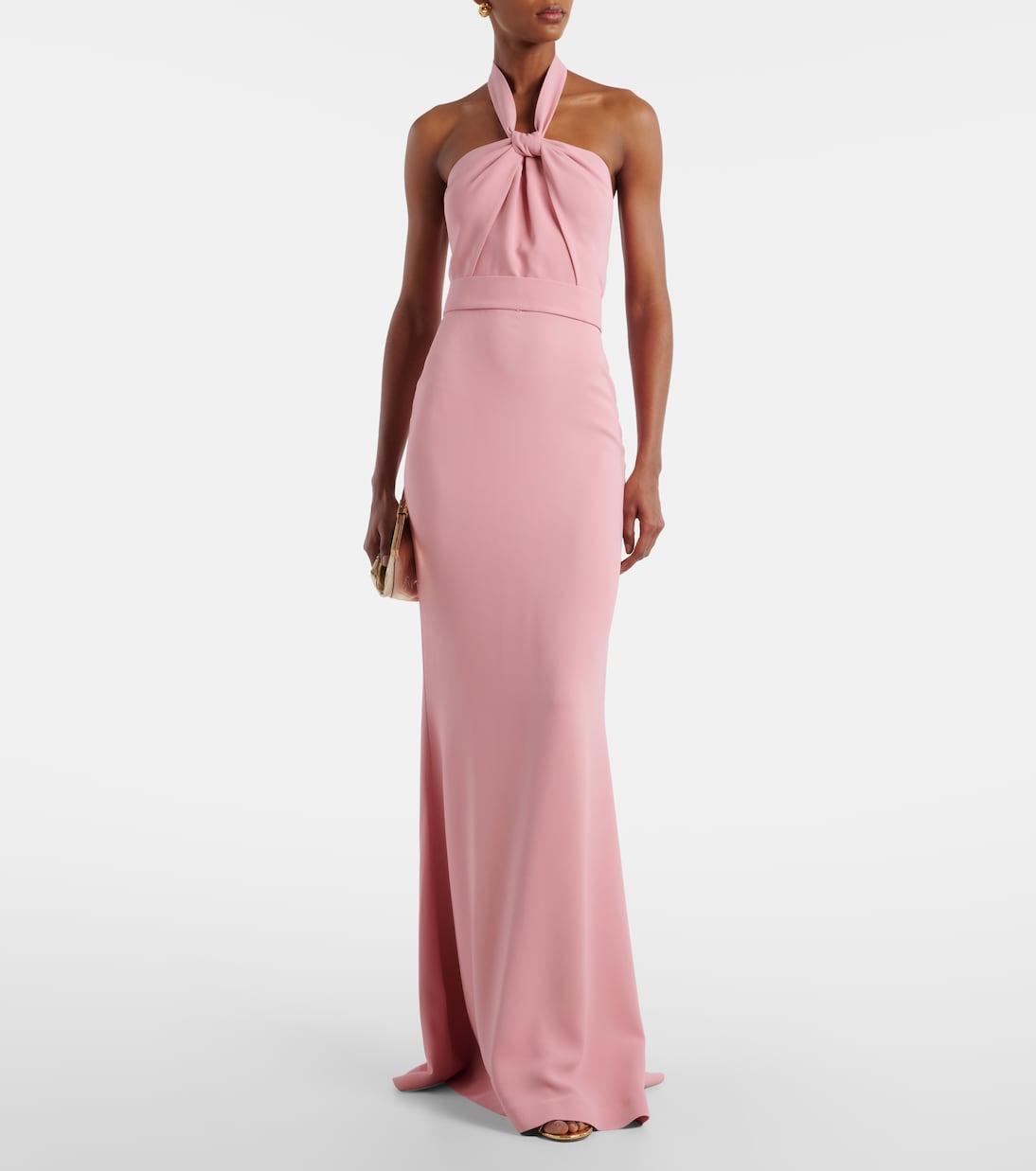 Halterneck cady gown | Elie Saab