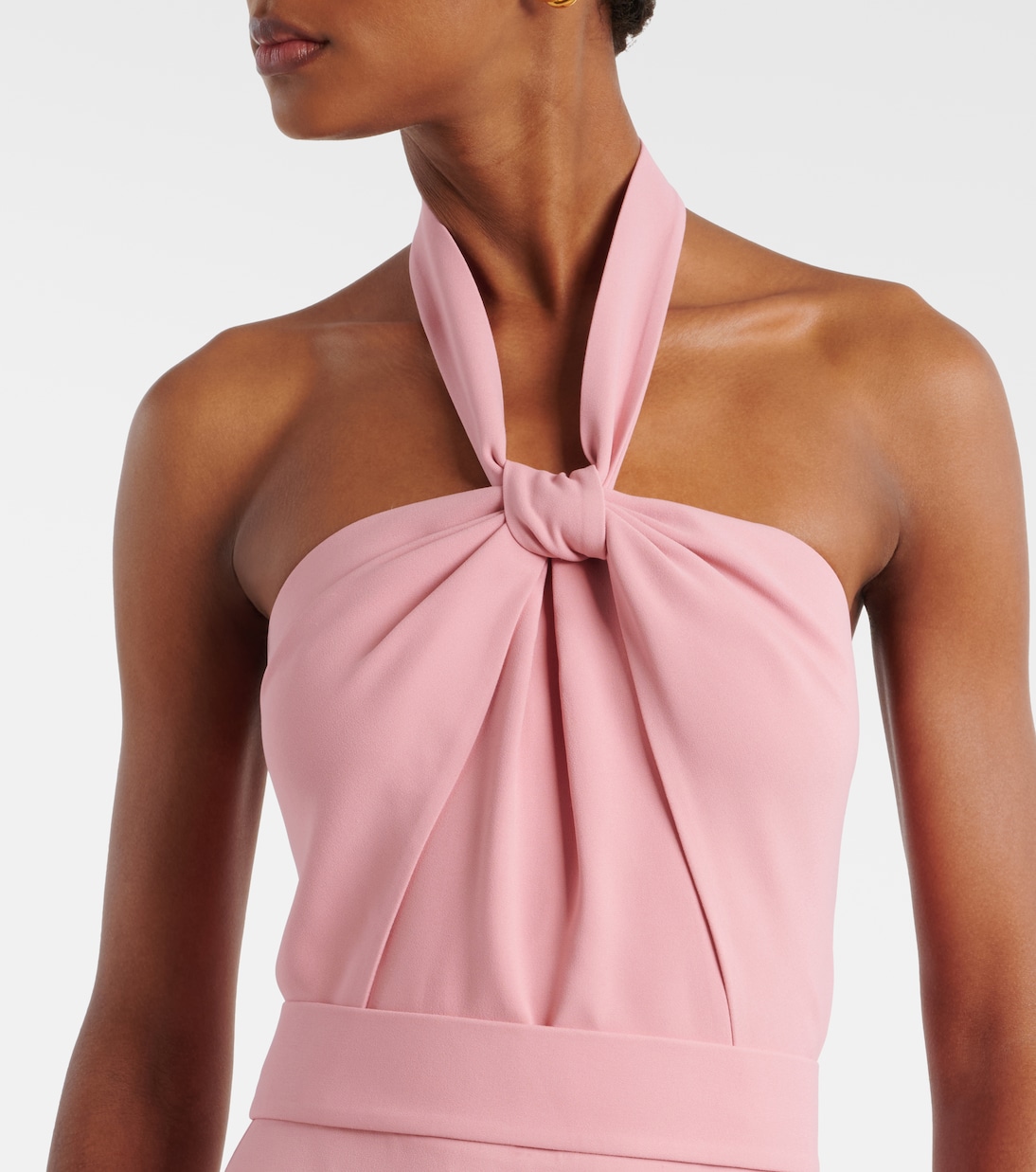 Halterneck cady gown | Elie Saab