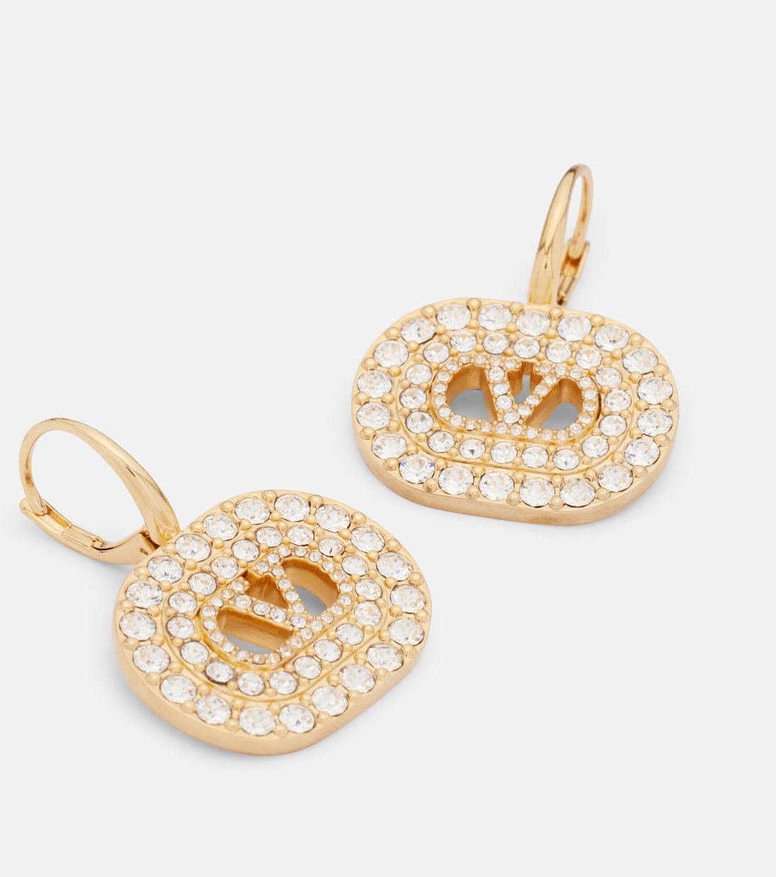 VLogo Swarovski®-embellished earrings | Valentino