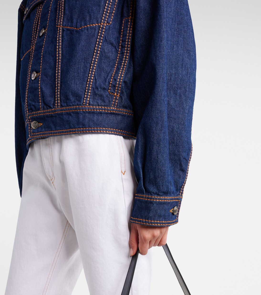 Medusa denim jacket | Versace