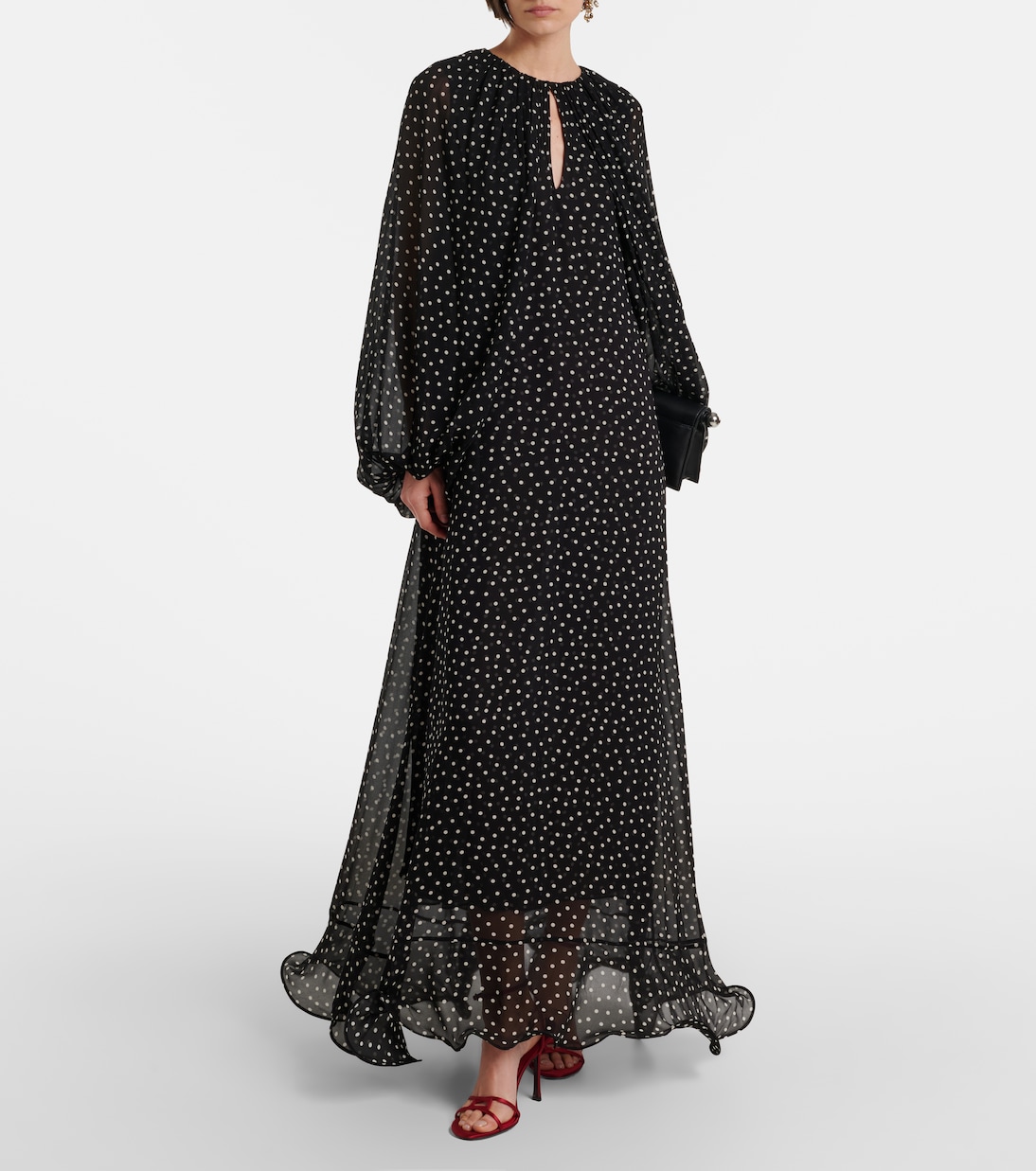Dancing Dots polka-dot maxi dress | Dorothee Schumacher