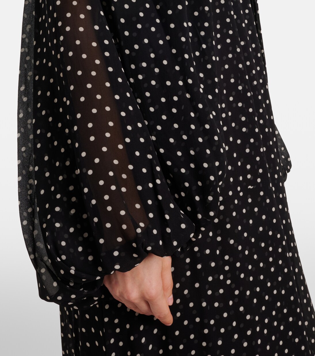 Dancing Dots polka-dot maxi dress | Dorothee Schumacher