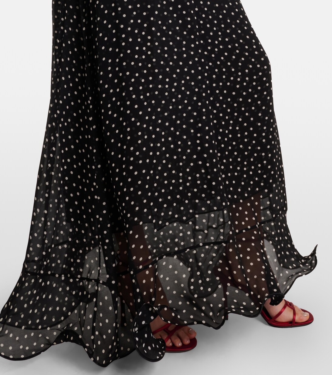 Dancing Dots polka-dot maxi dress | Dorothee Schumacher