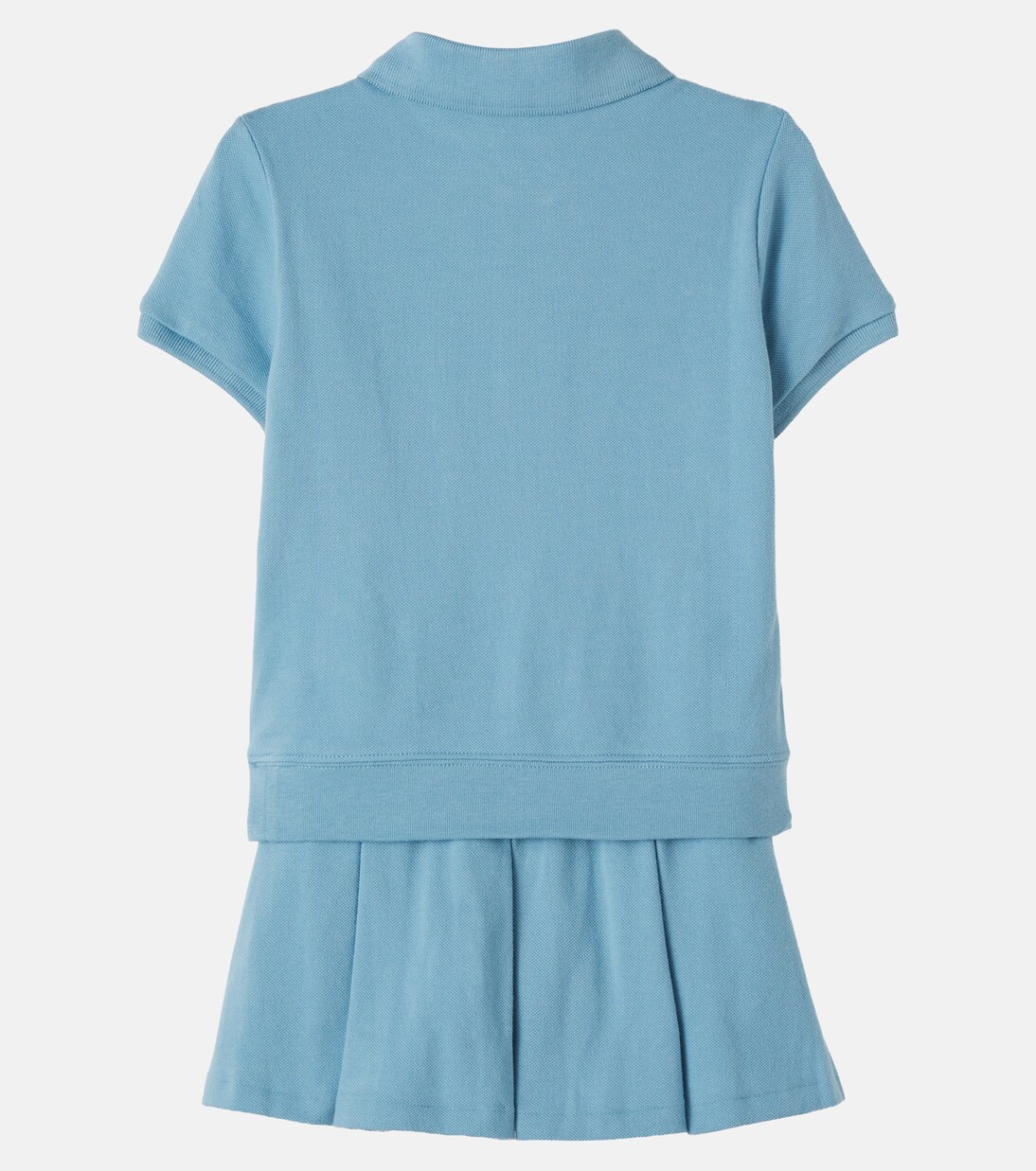 Cotton piqué polo shirt and skirt set | Polo Ralph Lauren Kids