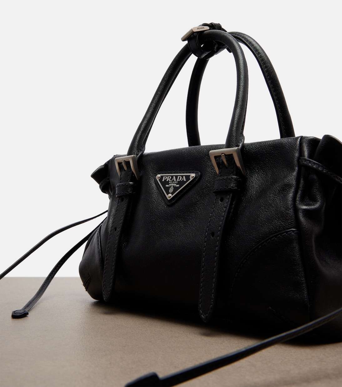 Henkeltasche Prada Bonnie Small aus Leder | Prada