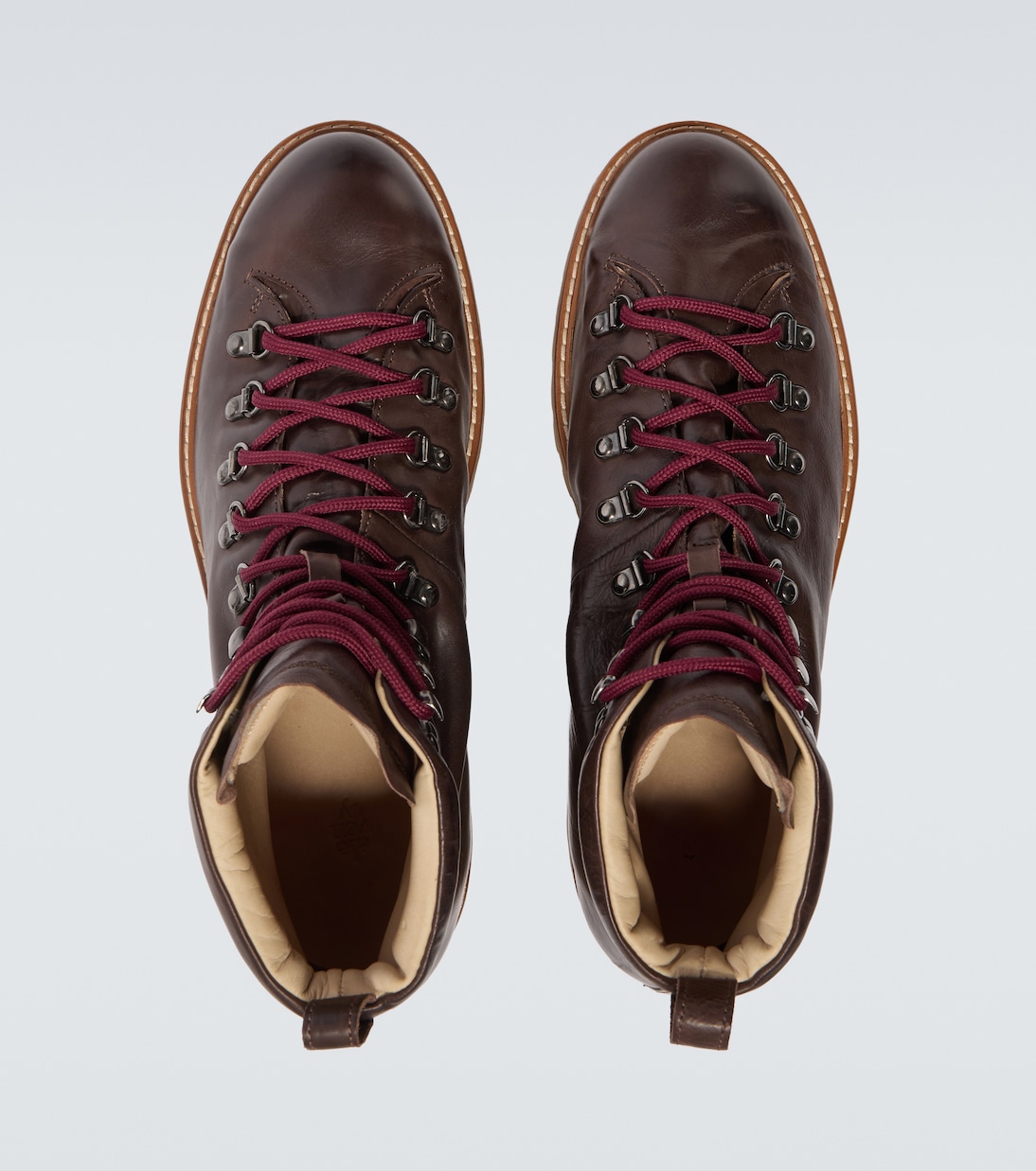 Leather lace-up boots | Eleventy