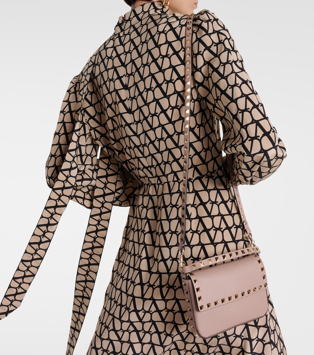 Schultertasche Rockstud Small aus Leder | Valentino Garavani