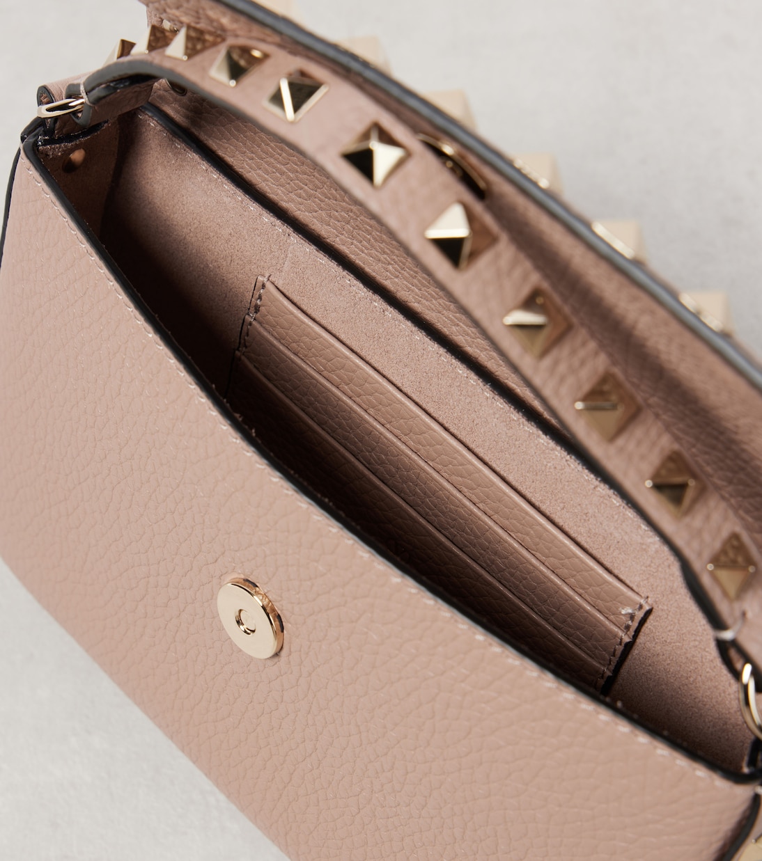 Schultertasche Rockstud Small aus Leder | Valentino Garavani