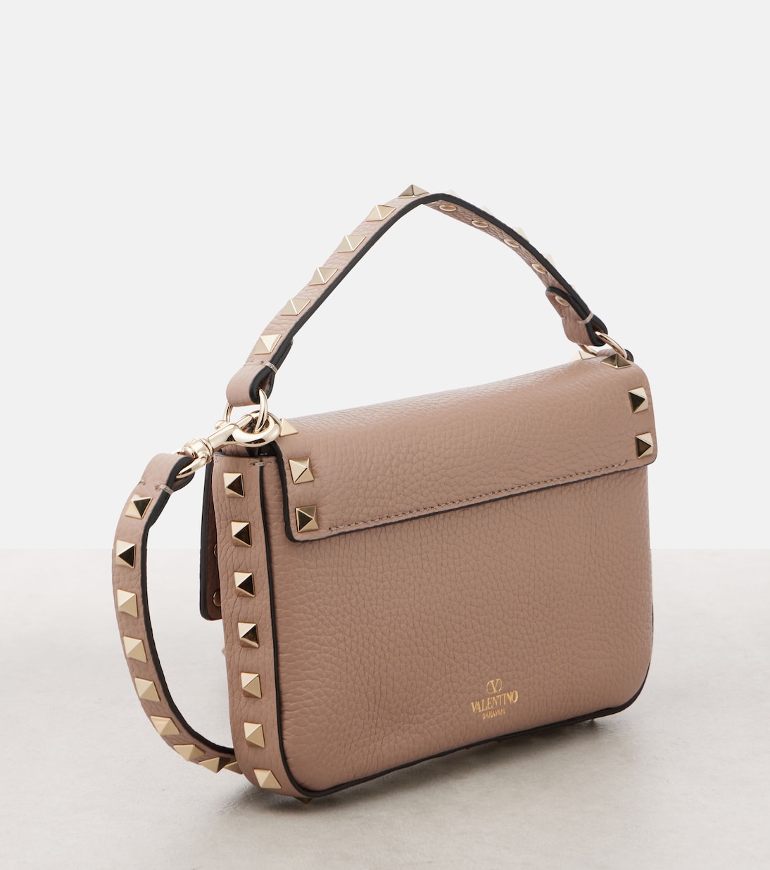 Schultertasche Rockstud Small aus Leder | Valentino Garavani