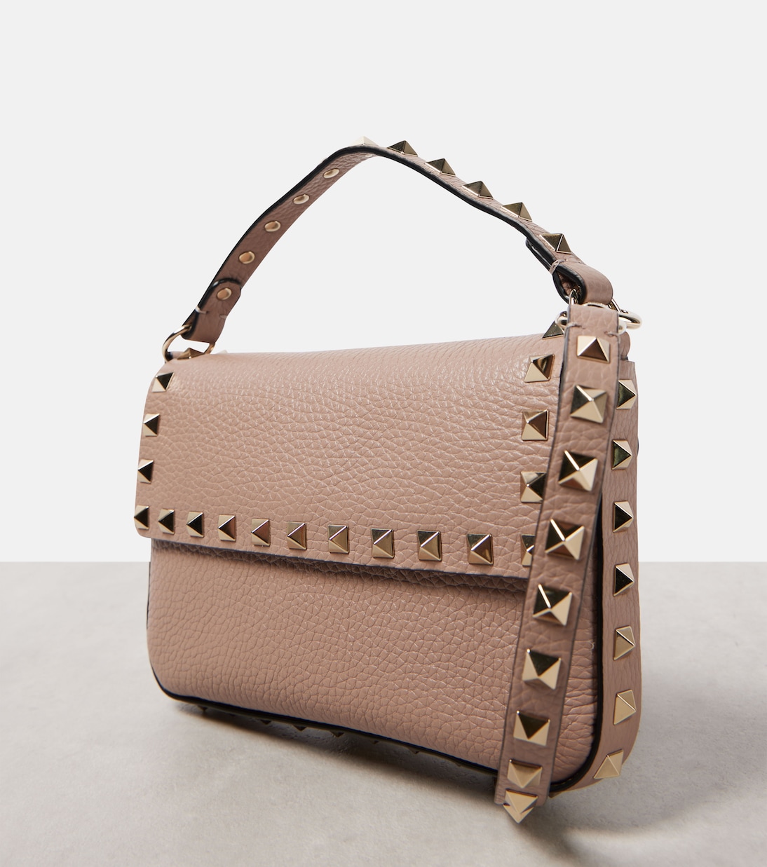 Schultertasche Rockstud Small aus Leder | Valentino Garavani