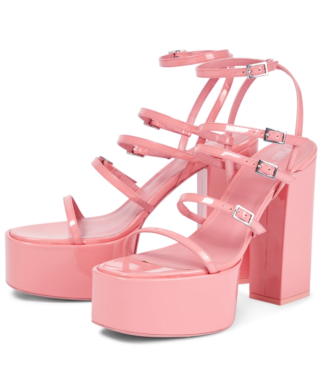 Plateausandalen Jessica 130 aus Leder | Paris Texas