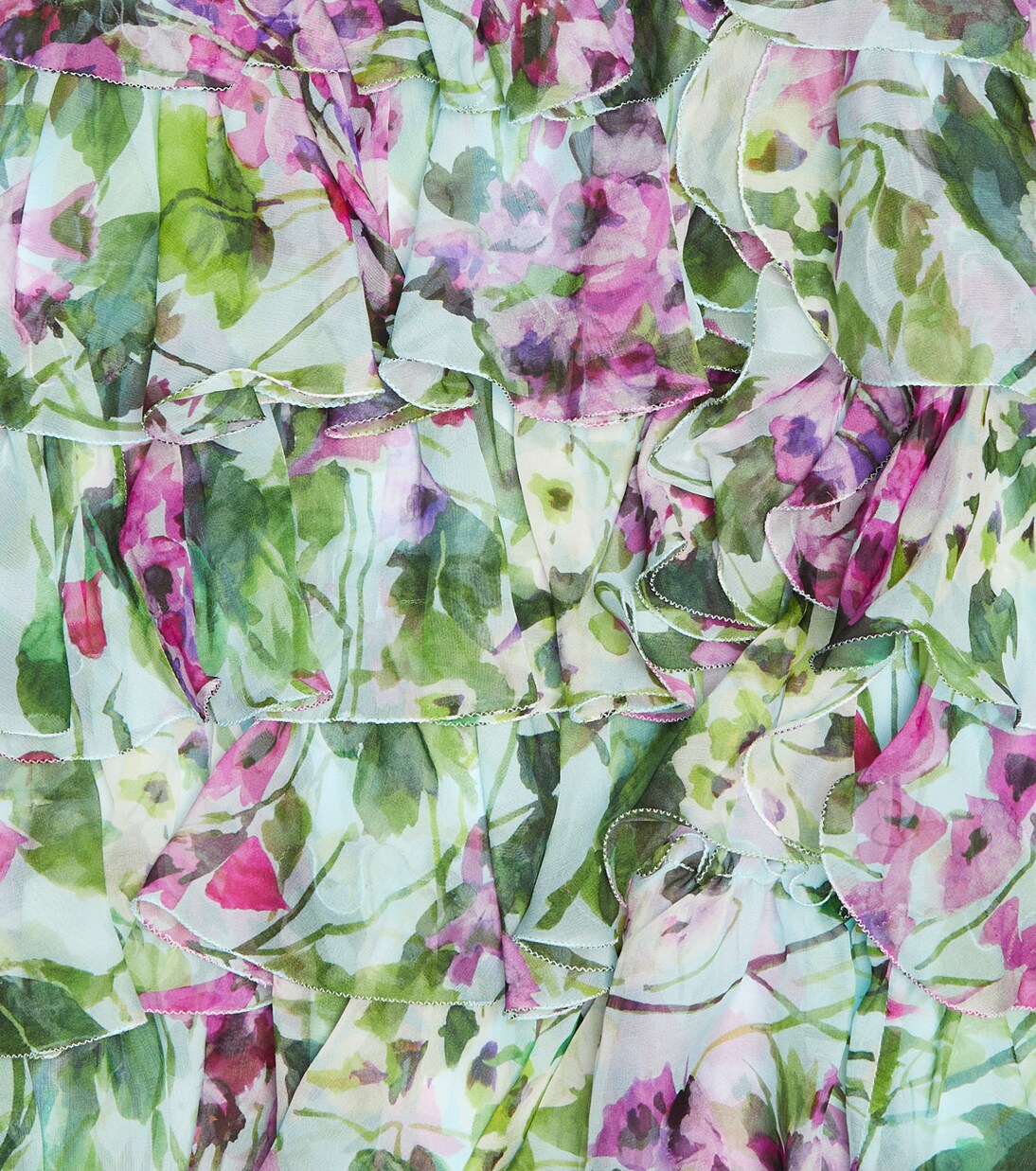 Floral silk dress | Dolce&Gabbana Kids