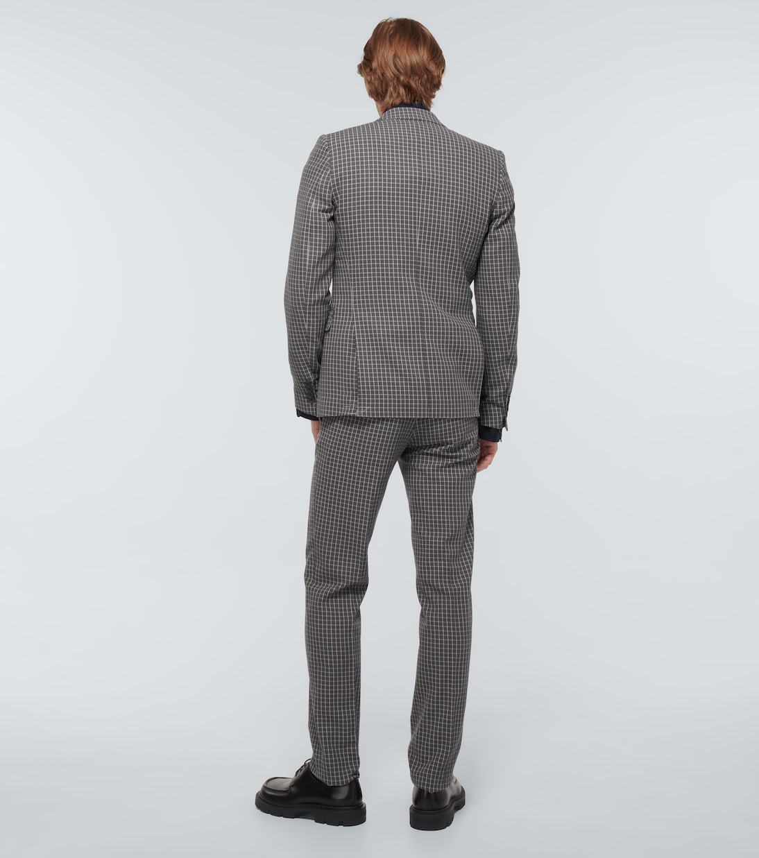 Karierter Anzug aus Baumwolle | Dries Van Noten