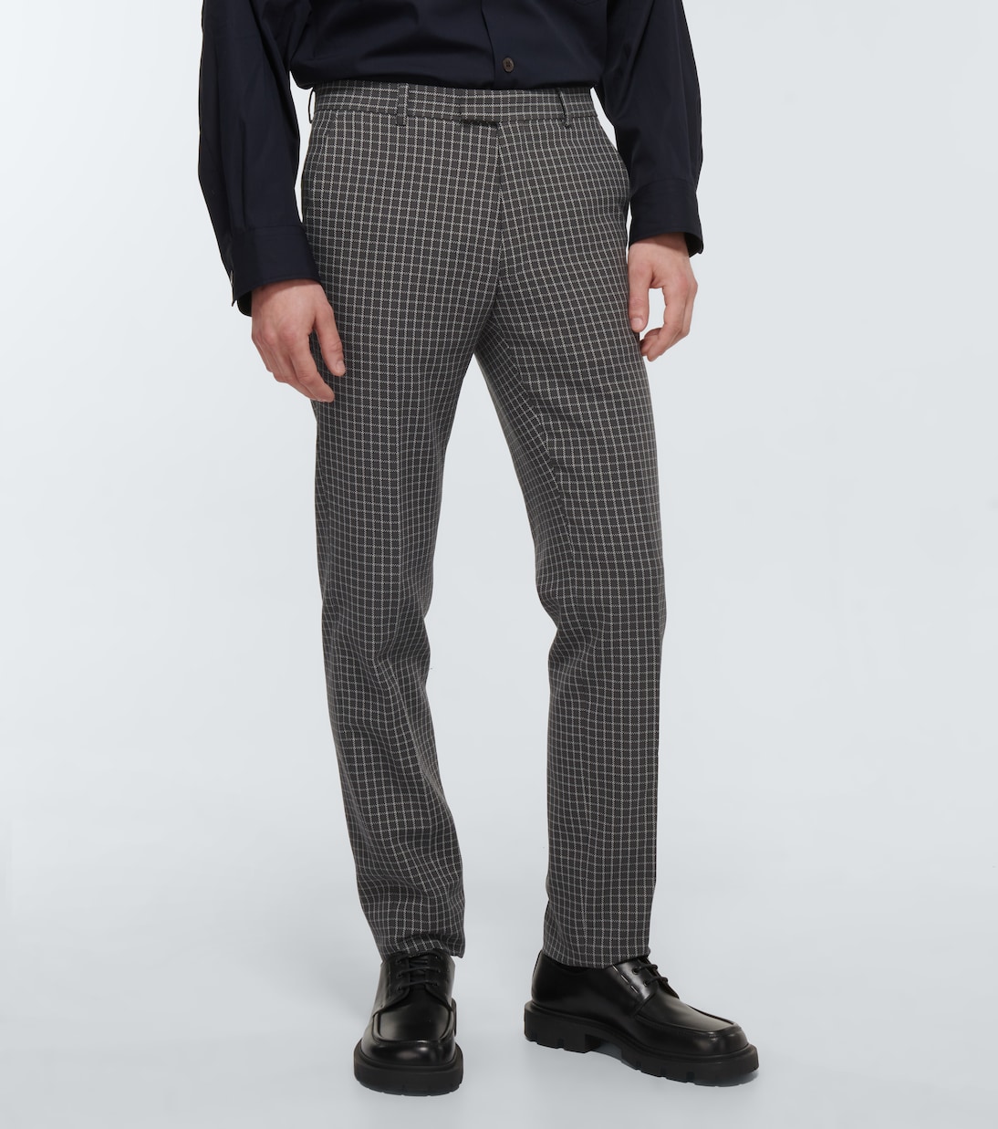 Karierter Anzug aus Baumwolle | Dries Van Noten