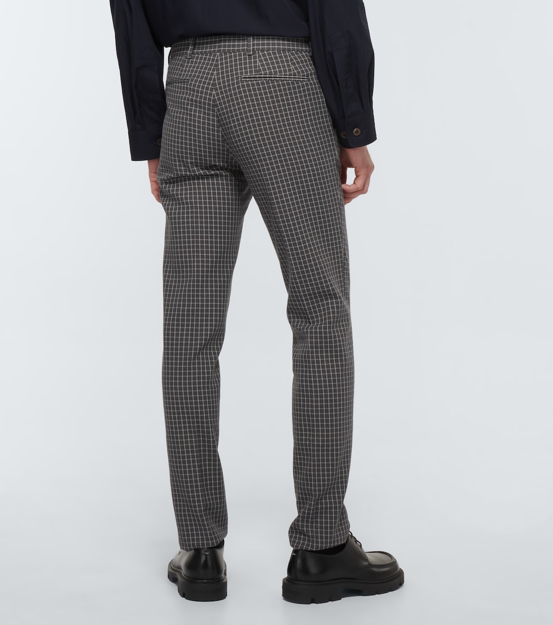 Karierter Anzug aus Baumwolle | Dries Van Noten