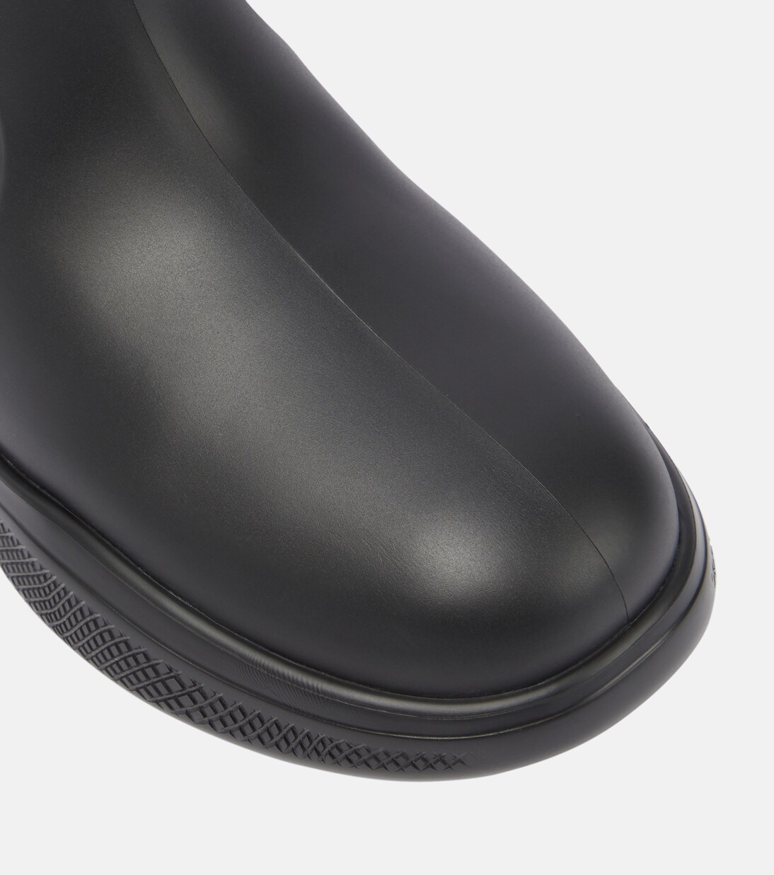 Mellow rubber ankle boots | Prada