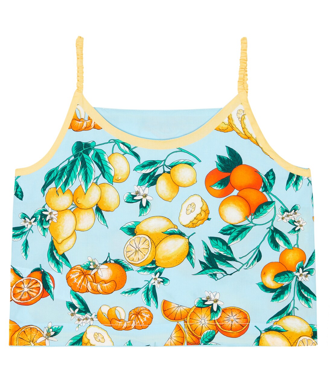 Printed cotton camisole | Dolce&Gabbana Kids