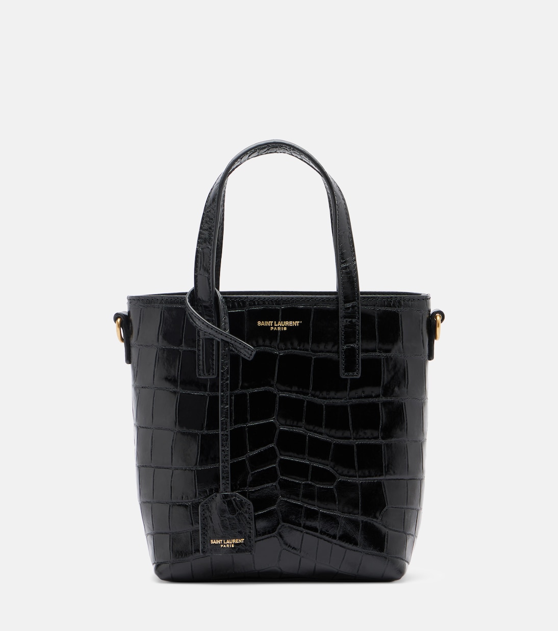 Toy Shopping N/S leather tote bag | Saint Laurent