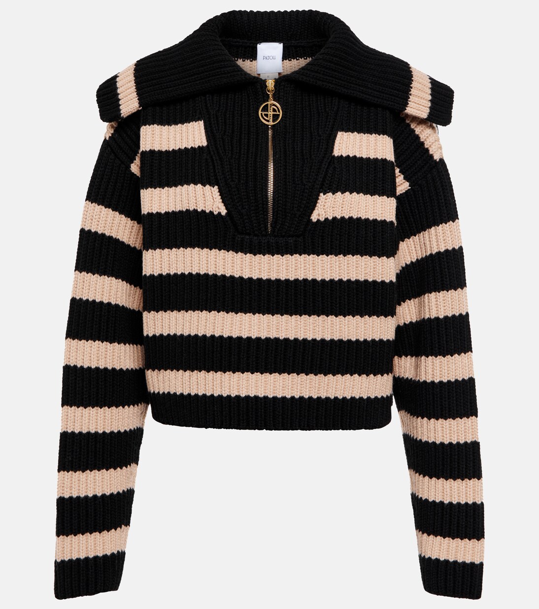 Striped wool sweater | Patou