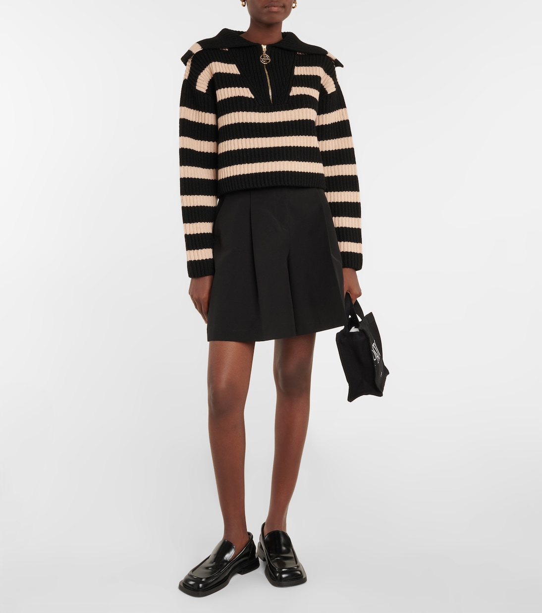 Striped wool sweater | Patou
