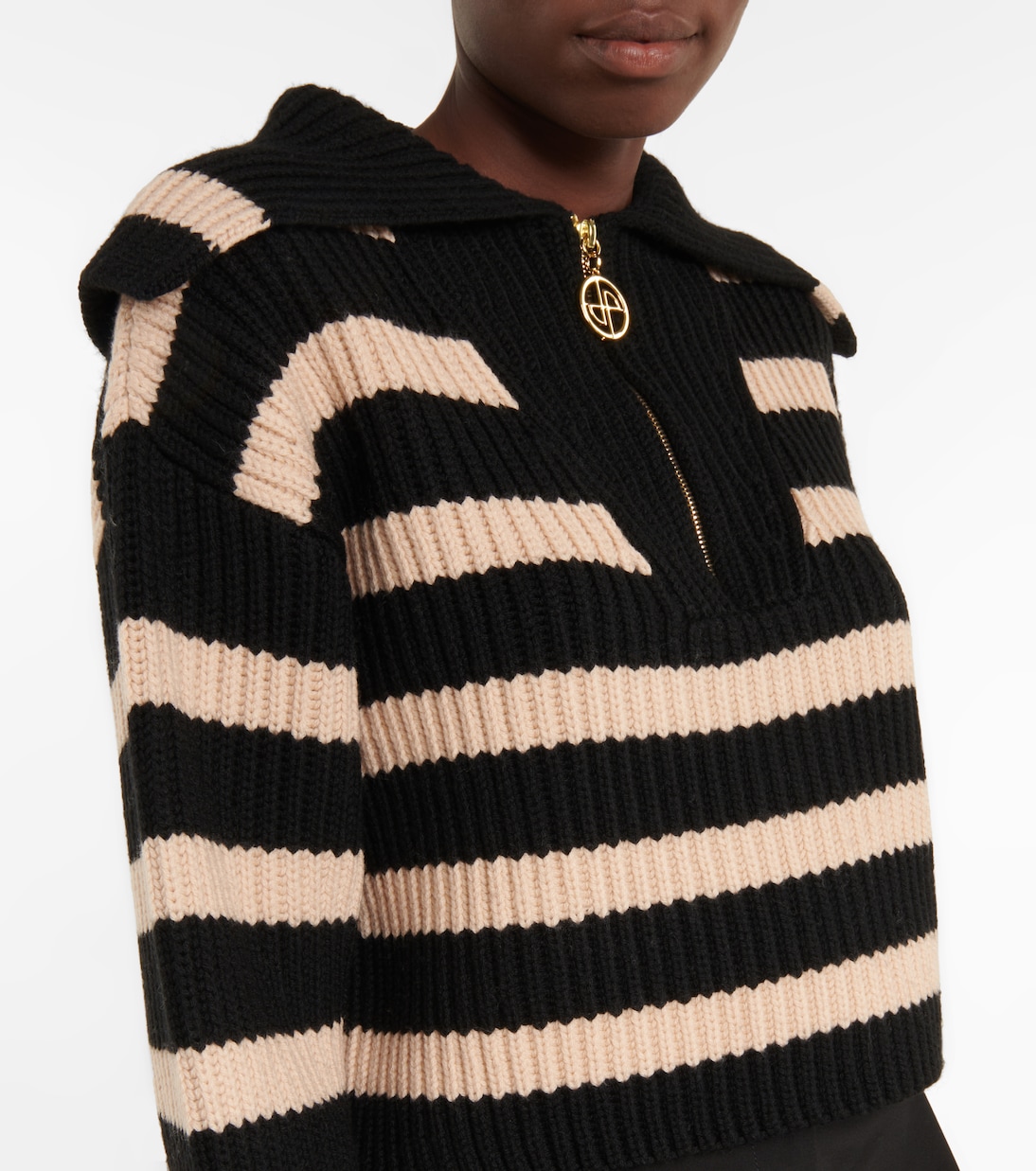 Striped wool sweater | Patou