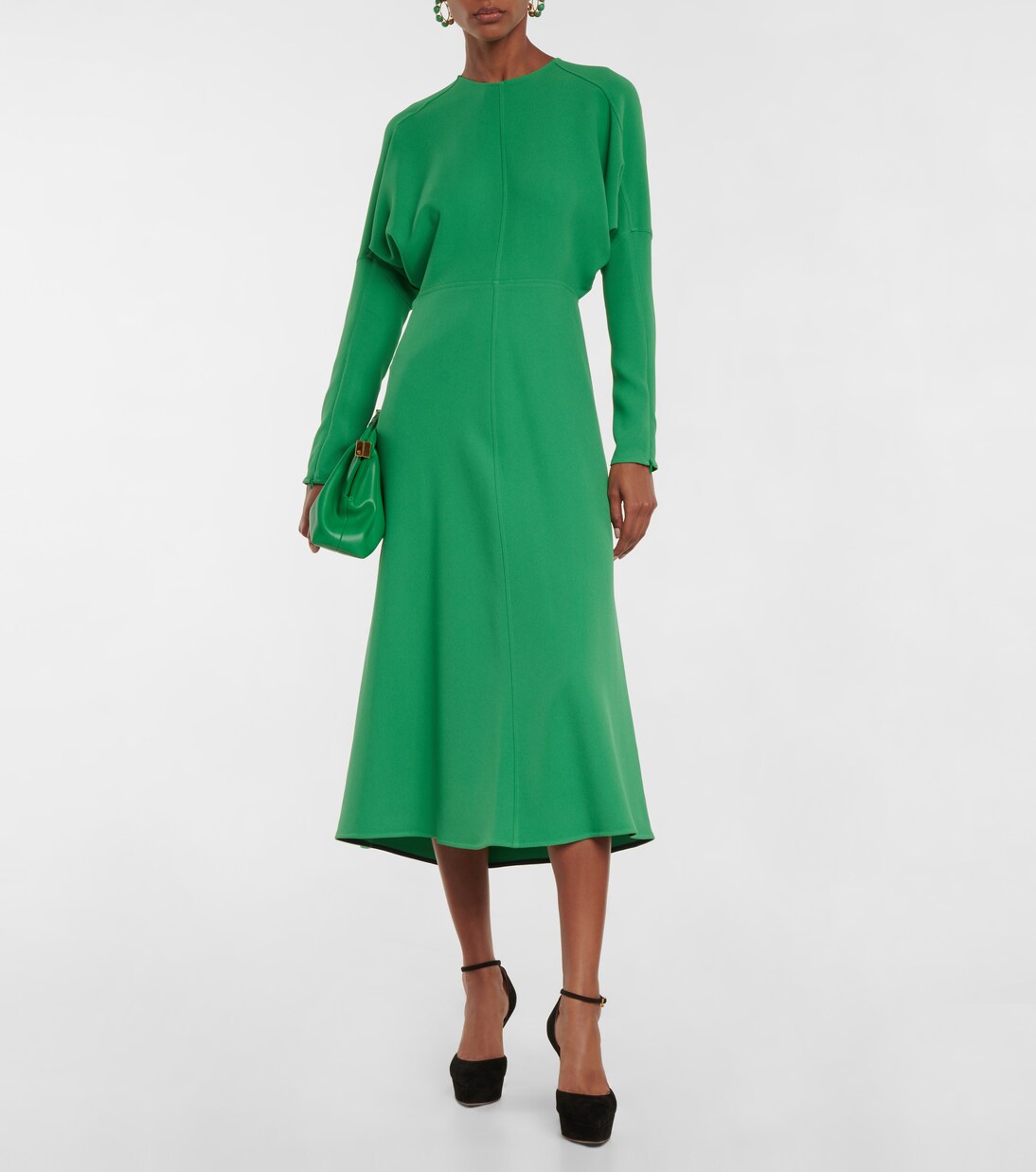 Escarpins Vertigo 105 à plateau en daim | Gianvito Rossi