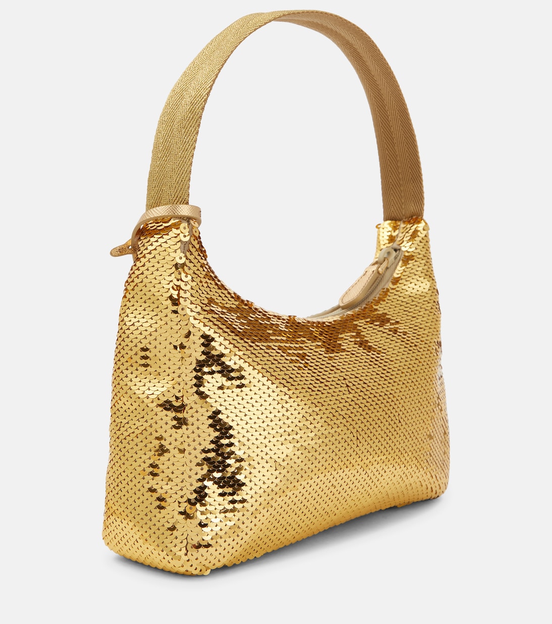 Re-Edition 2000 Mini sequined shoulder bag | Prada