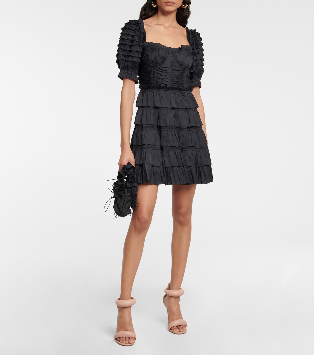 Minikleid Lucette aus Satin | Ulla Johnson