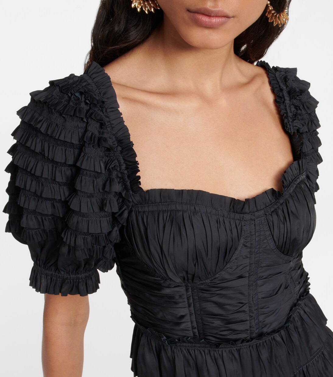 Minikleid Lucette aus Satin | Ulla Johnson