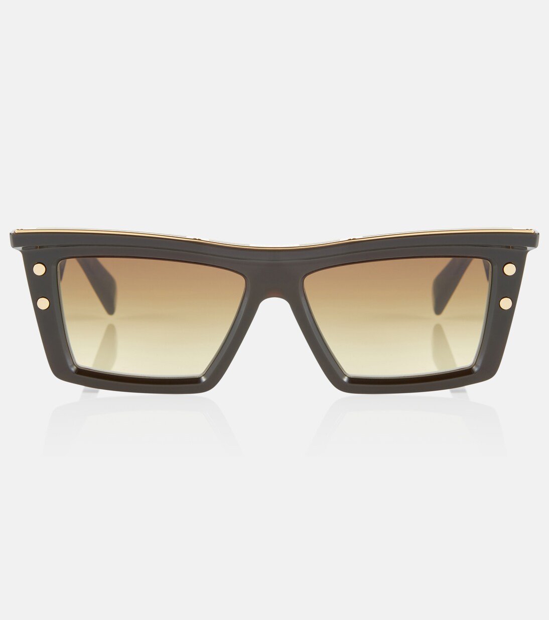 Eckige Sonnenbrille | Balmain