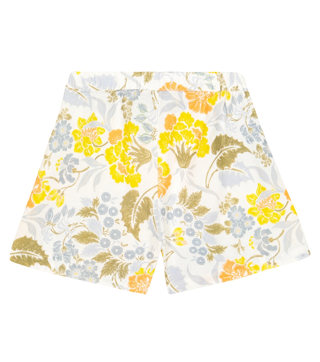 Gianni floral linen and cotton shorts | The New Society