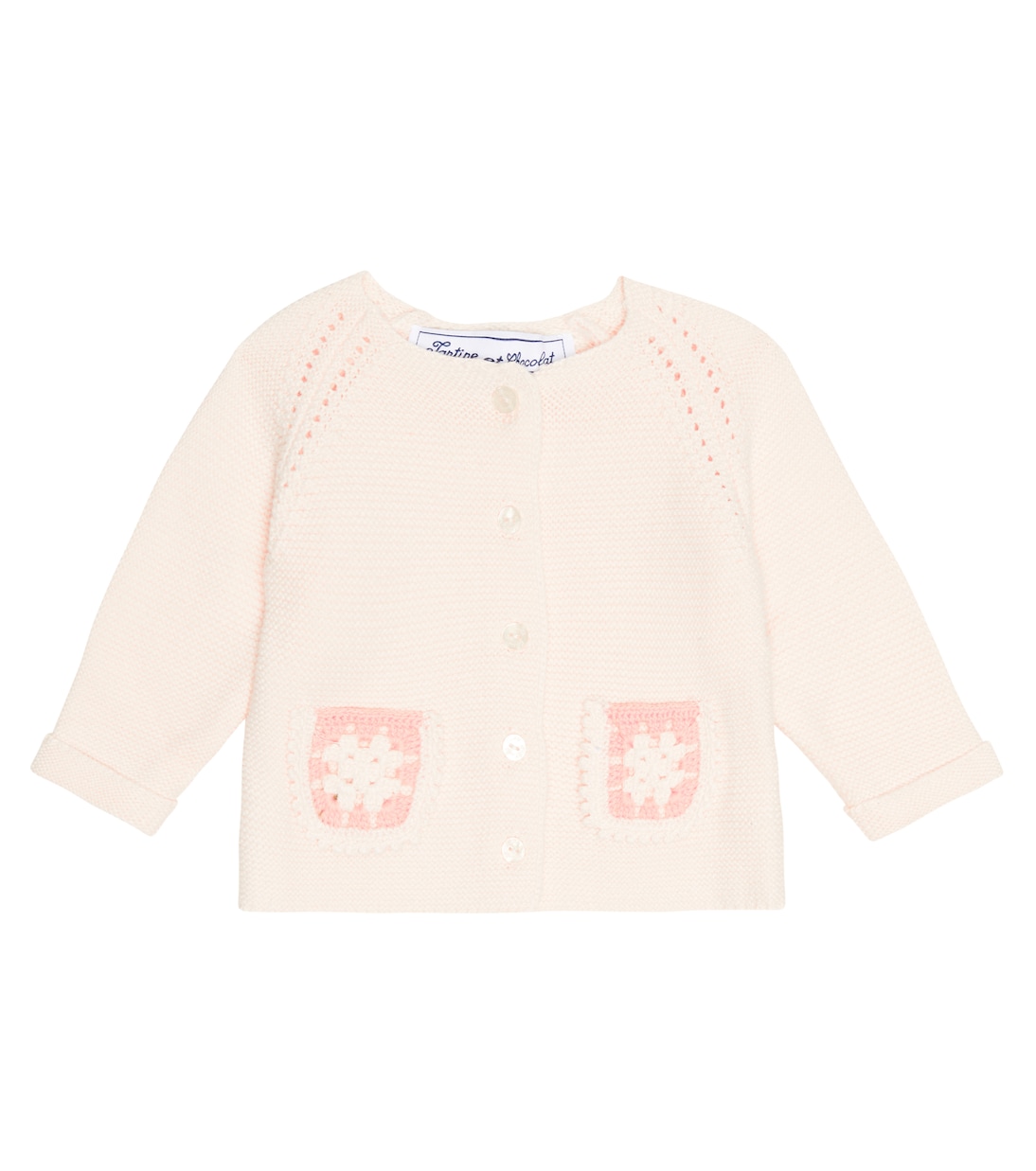 Baby Cardigan aus Baumwolle | Tartine et Chocolat